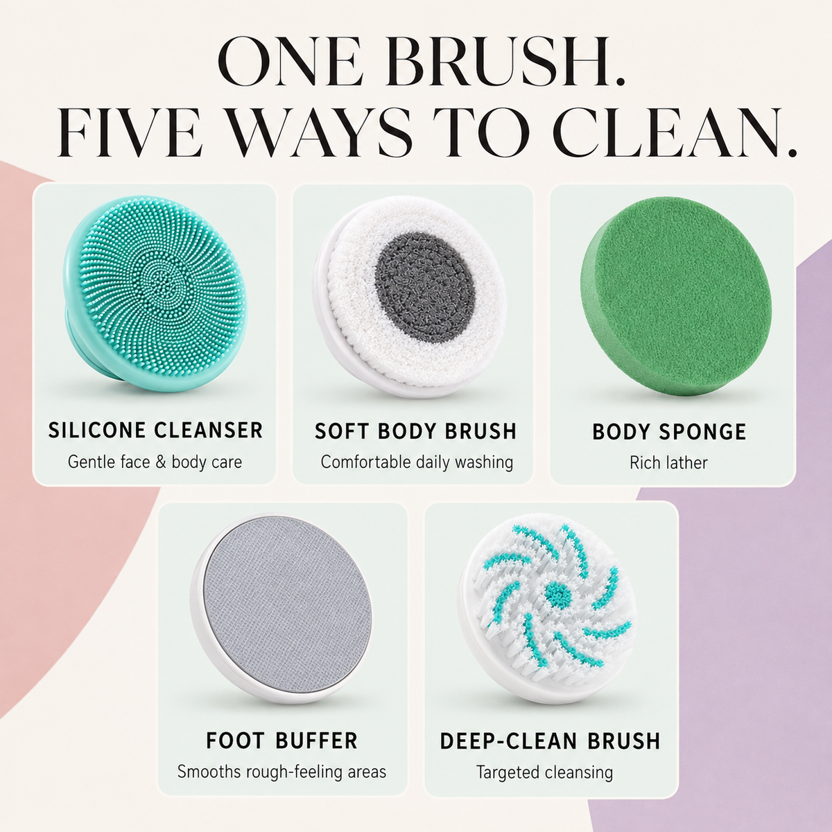 Silque Body Cleansing Brush