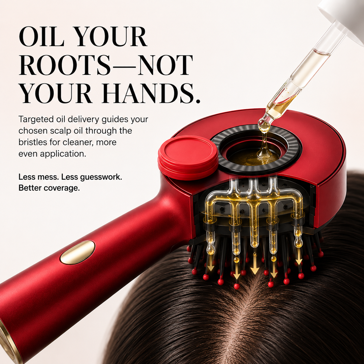 RootRevive 3-in-1 Scalp Therapy Brush
