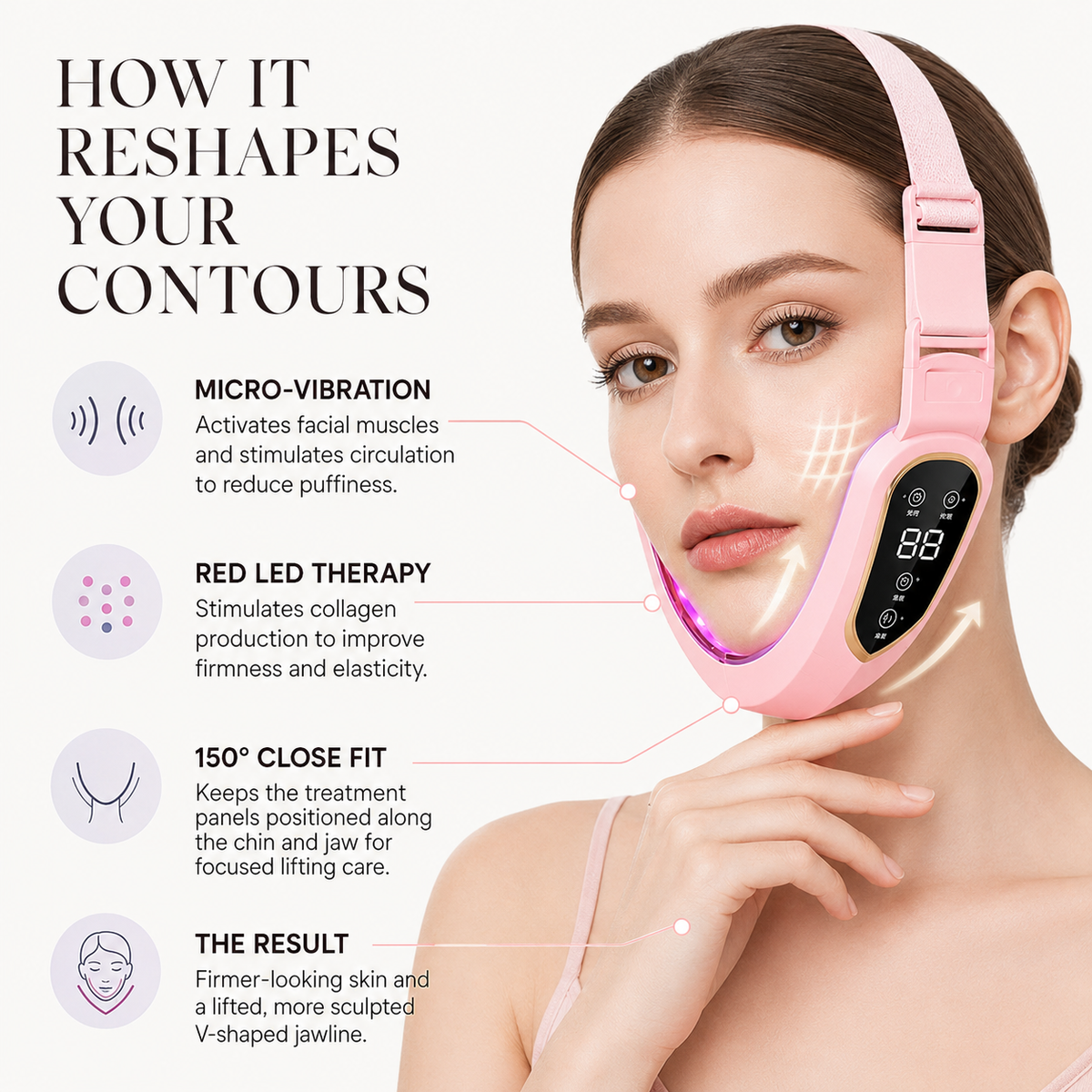 ContourV EMS Facial Massager