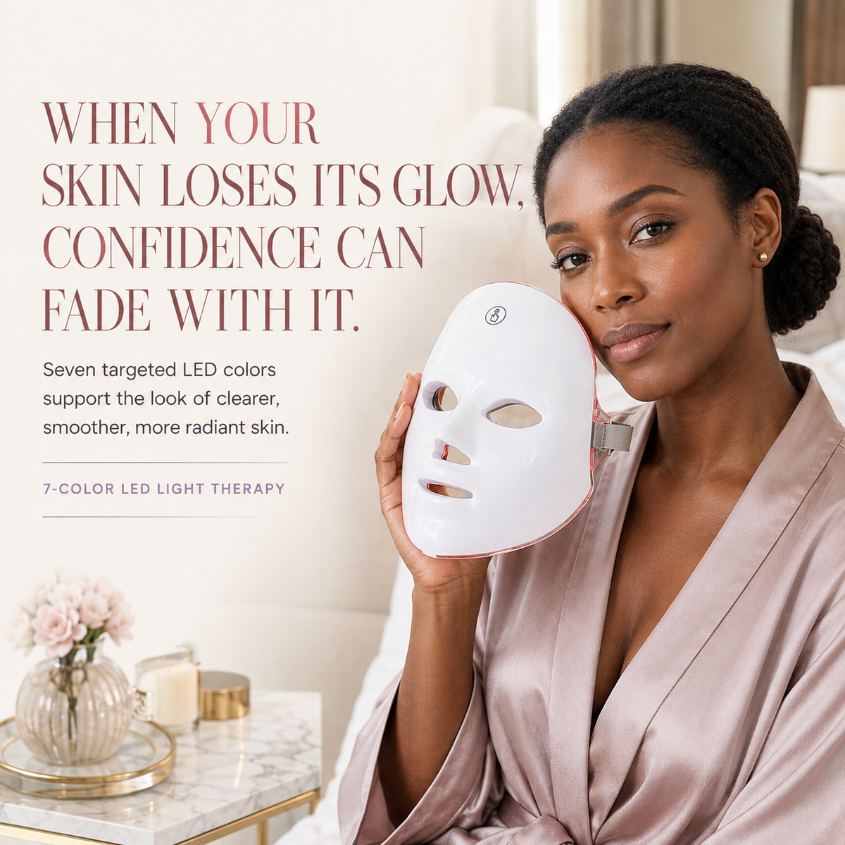 LumiGlow LED Face Mask
